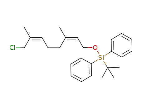 (2Z,6Z)-1-(tert-butyldiphenylsilyloxy)-8-chloro-3,7-dimethylocta-2,6-diene