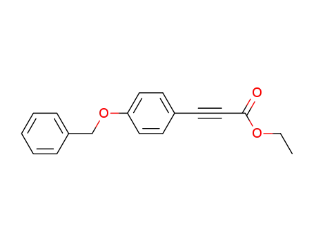 ethyl 3-[4-(benzyloxy)phenyl]prop-2-ynoate