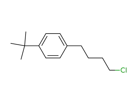 4-<4-(1,1-dimethylethyl)phenyl>-1-chlorobutane