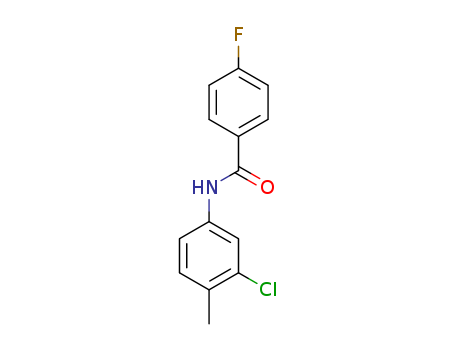 N-(3-chloro-4-methylphenyl)-4-fluorobenzamide