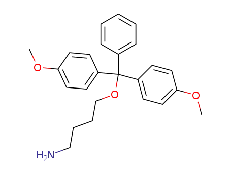 1-Butanamine, 4-[bis(4-methoxyphenyl)phenylmethoxy]-