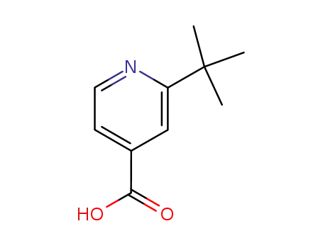 Molecular Structure of 91940-84-0 (2-TERT-BUTYL-ISONICOTINIC ACID)