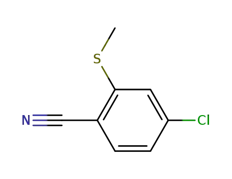 4-chloro-2-(methylthio)benzonitrile