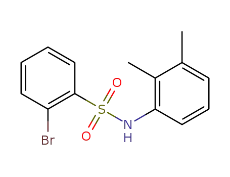 Molecular Structure of 941294-37-7 (2-Bromo-N-(2,3-dimethylphenyl)benzenesulfonamide)