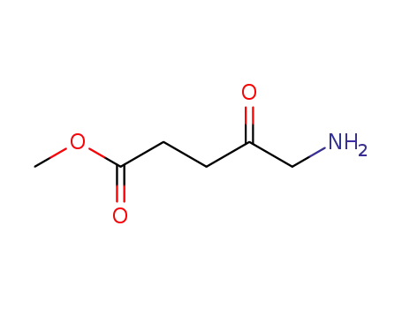 Molecular Structure of 33320-16-0 (D-Aminolevulinicacidmethylesterhydrochloride)