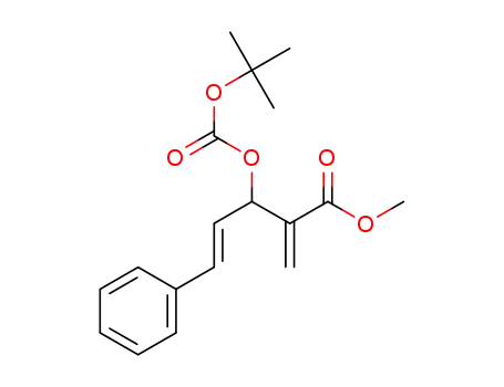 methyl (E)-3-((tert-butoxycarbonyl)oxy)-2-methylene-5-phenylpent-4-enoate