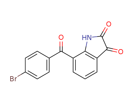 7-(4-Bromobenzoyl)-1H-indole-2,3-dion