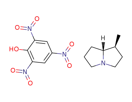 (+/-)-pseudoheliotridane; picrate