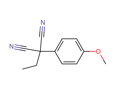 2-ethyl-2-(4-methoxyphenyl)malononitrile