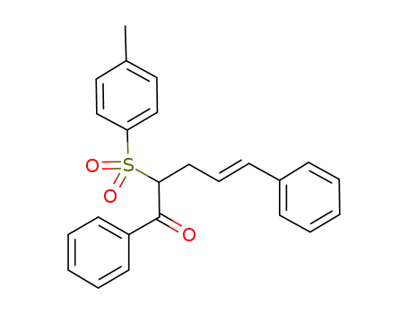 (E)-1,5-diphenyl-2-tosylpent-4-en-1-one