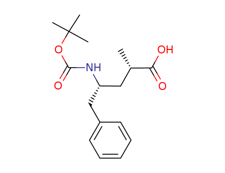 (2S,4R)-4-((tert-butoxycarbonyl)amino)-2-methyl-5-phenylpentanoic acid