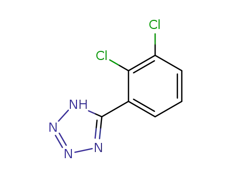 Molecular Structure of 175205-12-6 (5-(2,3-DICHLOROPHENYL)TETRAZOLE)