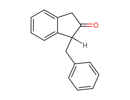 Molecular Structure of 66209-39-0 (2H-Inden-2-one, 1,3-dihydro-1-(phenylmethyl)-)