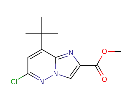 Methyl 8-(tert-butyl)-6-chloroimidazo[1,2-b]pyridazine-2-carboxylate