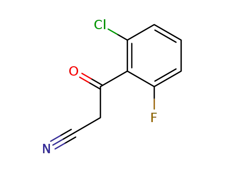 2-Chloro-3-(2-fluorophenyl)-3-oxopropanenitrile