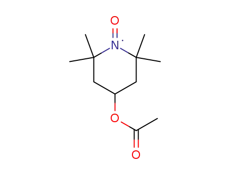 Molecular Structure of 132969-46-1 (4-acetoxy-2,2,6,6-tetramethylpiperidine-1-oxyl)