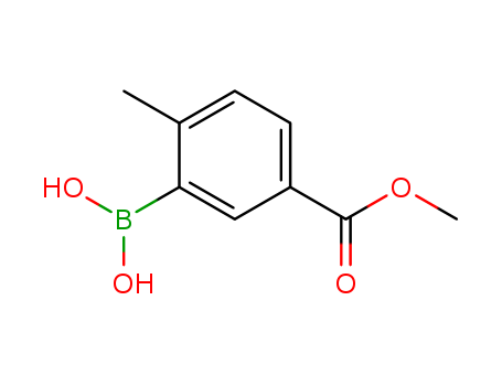 (5-(Methoxycarbonyl)-2-methylphenyl)boronicacid