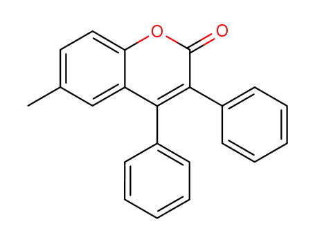 6-methyl-3,4-diphenyl-2H-chromen-2-one