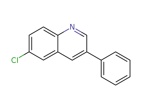 Quinoline, 6-chloro-3-phenyl-