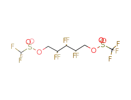 trifluoromethanesulfonic acid 2,2,3,3,4,4-hexafluoro-1,5-pentanediyl ester