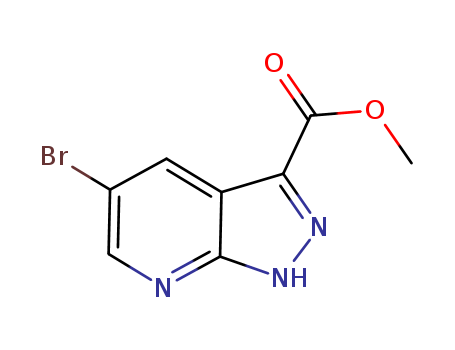 1H-Pyrazolo[3,4-b]pyridine-3-carboxylicacid, 5-bromo-, methyl ester