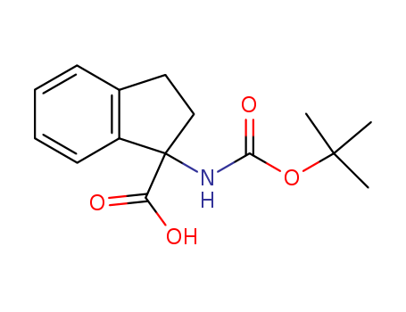 1-[(tert-Butoxycarbonyl)amino]indane-1-carboxylic acid