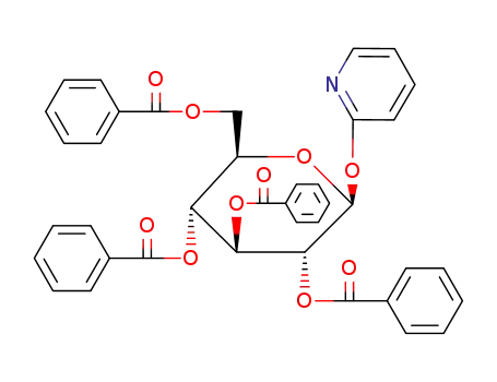 2-[(2,3,4,6-tetra-O-benzoyl-β-D-glucopyranosyl)oxy]pyridine