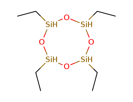 Molecular Structure of 16066-10-7 (TETRAETHYLCYCLOTETRASILOXANE)
