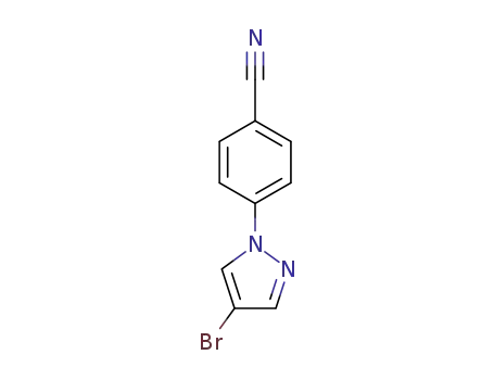 4-(4-브로모-1H-피라졸-1-일)벤조니트릴