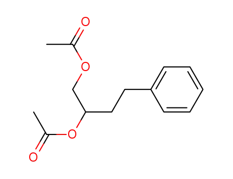 Molecular Structure of 134916-70-4 (4-phenylbutane-1,2-diyl diacetate)
