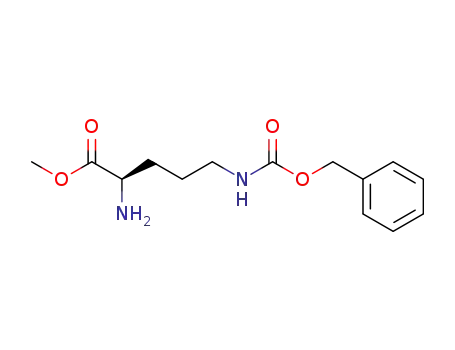 (R)-methyl 2-amino-5-(((benzyloxy)carbonyl)amino)pentanoate