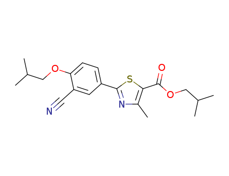 sobutyl 2-(3-cyano-4-isobutoxyphenyl)-4-methylthiazole-5 -carboxylate