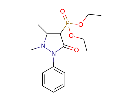 diethyl (1,5-dimethyl-3-oxo-2-phenyl-2,3-dihydro-1H-pyrazol-4-yl)phosphonate