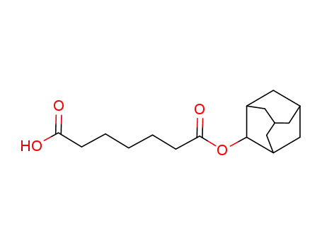 Molecular Structure of 1338797-61-7 (7-(2-adamantyloxy)-7-oxo-heptanoic acid)