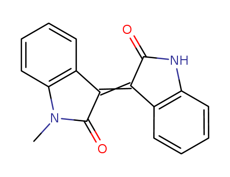 2H-Indol-2-one,3-(1,2-dihydro-2-oxo-3H-indol-3-ylidene)-1,3-dihydro-1-methyl-