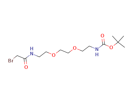 Bromoacetamido-PEG3-t-Boc-N-Amide