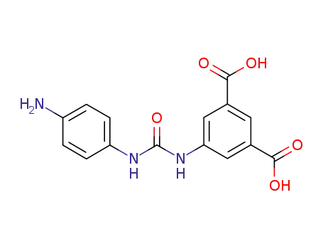 5-(3-(4-aminophenyl)ureido)isophthalic acid