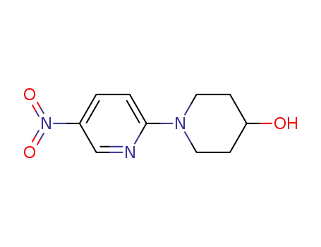 Molecular Structure of 353258-16-9 (1-(5-Nitro-2-pyridinyl)-4-piperidinol)