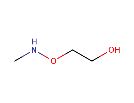 Molecular Structure of 52169-63-8 (Ethanol, 2-[(methylamino)oxy]-)