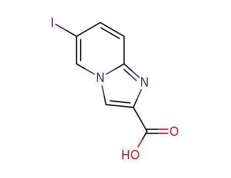 6- 요오도-이미 다조 [1,2-A] 피리딘 -2- 카복실산