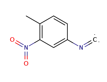Molecular Structure of 1930-92-3 (4-isocyano-1-methyl-2-nitrobenzene)