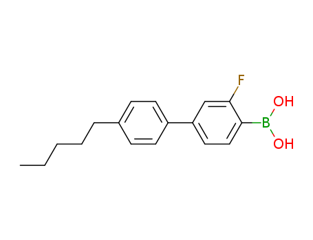4'-PENTYL-3-FLUOROBIPHENYL-4-BORONIC ACID