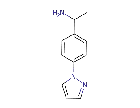 1-(4-(1H-pyrazol-1-yl)phenyl)ethan-1-amine