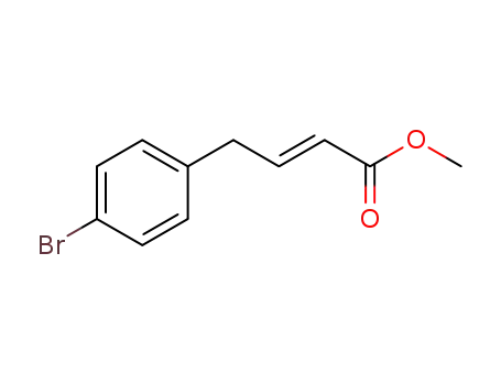 Molecular Structure of 1310810-17-3 (trans-methyl 4-(4-bromophenyl)but-2-enoate)