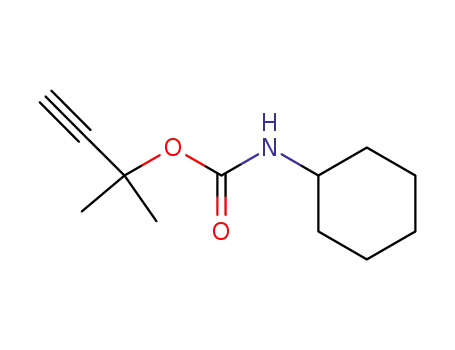 1,1-dimethylprop-2-ynyl N-cyclohexylcarbamate