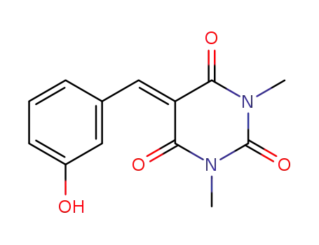 5-(3-hydroxybenzylidene)-1,3-dimethylbarbituric acid