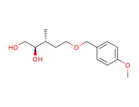 (2R,3R)-5-p-methoxybenzyloxy-3-methylpentane-1,2-diol