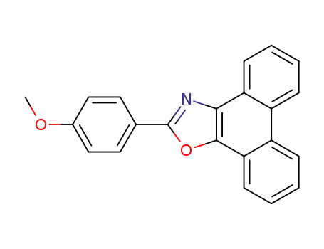 2-(4-methoxyphenyl)-phenanthro<9,10-d>oxazole