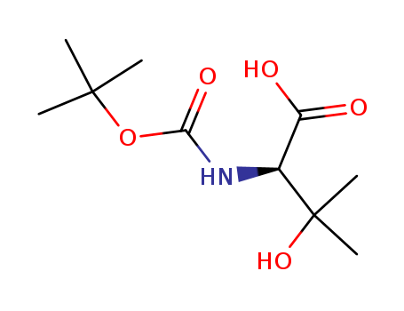 Boc-(RS)-2-amino-3-hydroxy-3-methylbutanoic acid