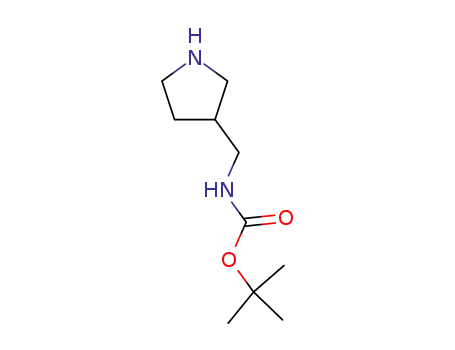 Molecular Structure of 149366-79-0 (3-Boc-aminomethylpyrrolidine)
